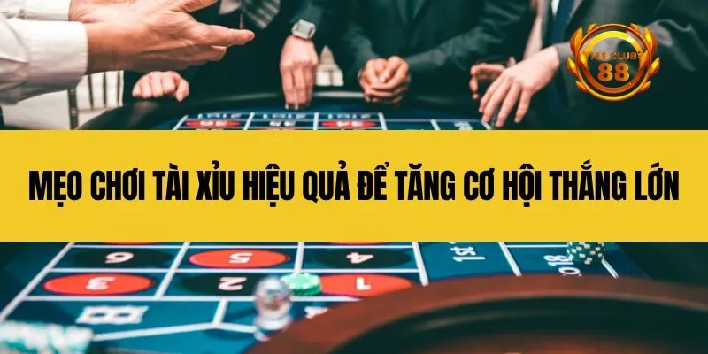 Mẹo chơi tài xỉu hiệu quả để tăng cơ hội thắng lớn